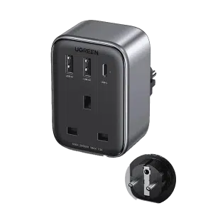 شارژر دیواری چهار پورت یوگرین مدل CD314 کد 15290