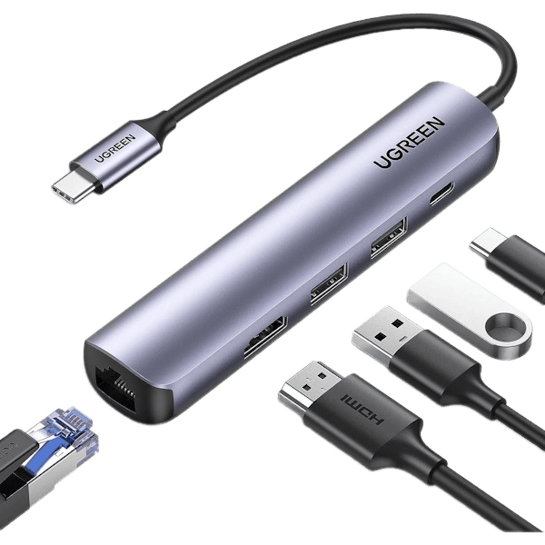 هاب 5 پورت USB-C یوگرین مدل CM418 کد 10919