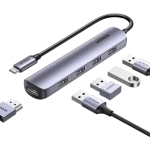 هاب 5 پورت USB-C یوگرین مدل CM417 کد 20197