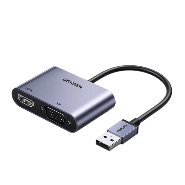 تبدیل USB-A 3.0 به HDMI و VGA یوگرین مدل CM449 کد 20518
