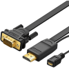 کابل تبدیل HDMI به VGA یوگرین مدل MM101 کد 30449 طول 1.5 متر