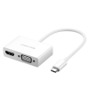 تبدیل USB-C به HDMI و VGA یوگرین مدل MM123 کد 30843