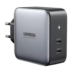 شارژر دیواری دو پورت USB-C یوگرین مدل CD254 کد 50327