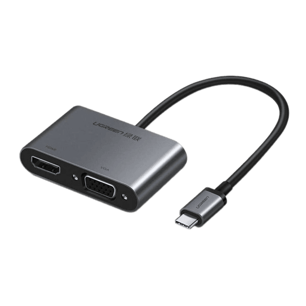 تبدیل USB-C به HDMI و VGA و USB 3.0 یوگرین مدل CM162 کد 50505