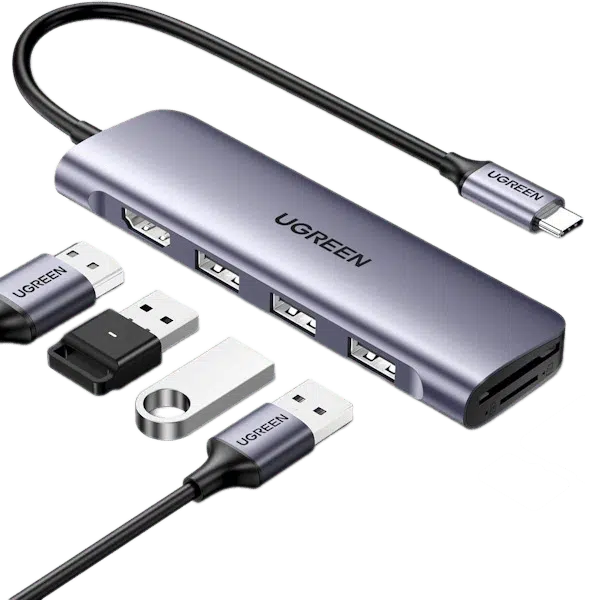 هاب USB-C یوگرین مدل CM195