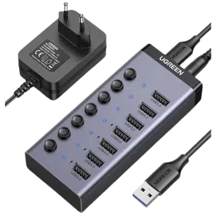 هاب 7 پورت USB 3.0 یوگرین مدل CM481