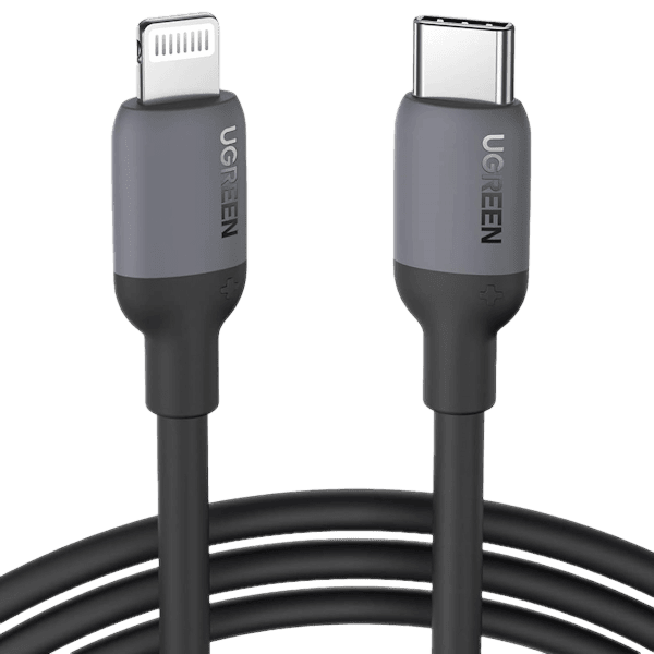کابل تبدیل USB-C به Lightning یوگرین مدل US387 کد 20304 طول 1 متر