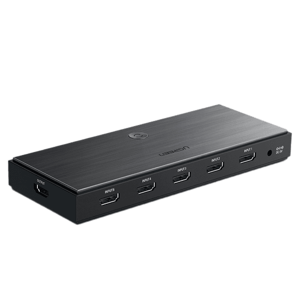 سوئیچ 5 پورت HDMI 2.0 یوگرین مدل CM189 کد 50710