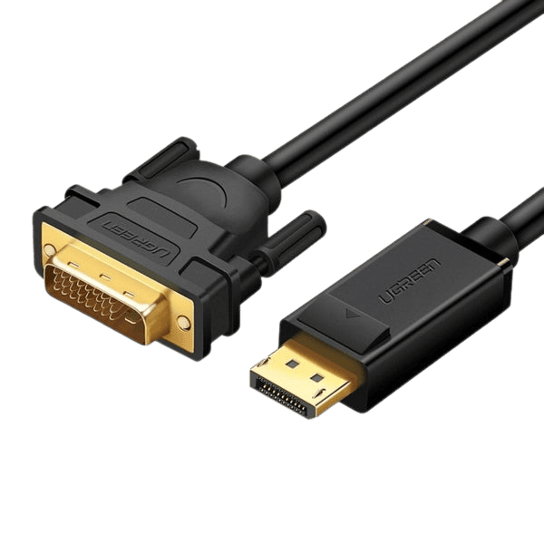 کابل تبدیل DisplayPort به DVI(24+1) یوگرین مدل DP103