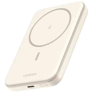 پاور بانک بی سیم مینی مغناطیسی 15 وات یک پورت 5000mAh یوگرین مدل PB560