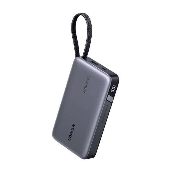 پاور بانک 3 پورت 145 وات Nexode 20000mAh یوگرین مدل 55992 همراه با کابل USB-C
