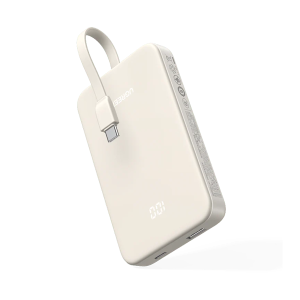 پاور بانک 20 وات 2 پورت 10000mAh یوگرین مدل PB505 کد 35340 همراه با کابل USB-C متصل