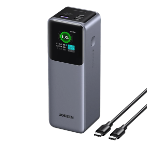 پاور بانک 200 وات و 3 پورت Nexode 25000mAh یوگرین مدل PB722 کد 35525B