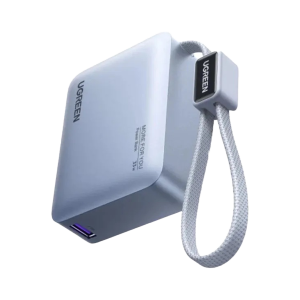 پاور بانک 33 وات دو پورت با یک کابل متصل USB-C و ظرفیت 10000mAh یوگرین مدل 75173