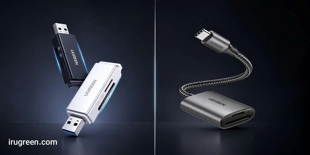 رم‌ریدر USB 2، USB 3 یا Type-C