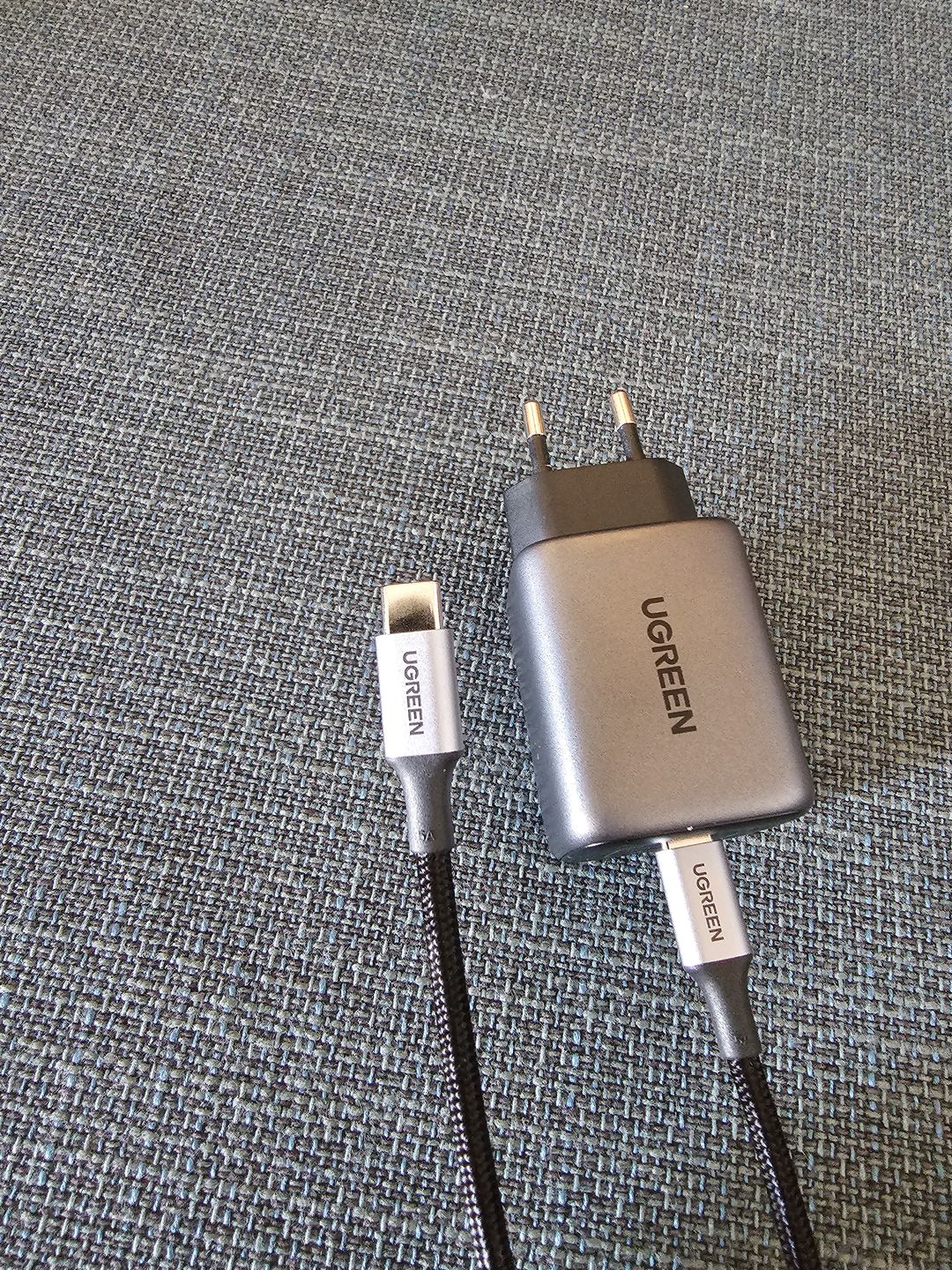 شارژر دیواری ۳۸ وات با دو پورت USB-A و USB-C یوگرین مدل CD170 کد 60468 photo review